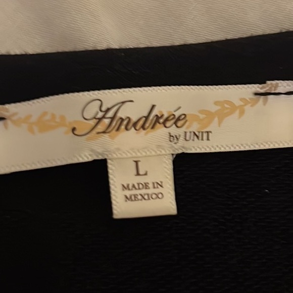 Women’s ANDREE By Unit, Long Sleeves, Drawstring Hem Sweater, Multi Colors, L - Picture 4 of 5